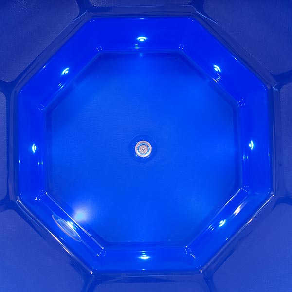 8 LED-lámpa