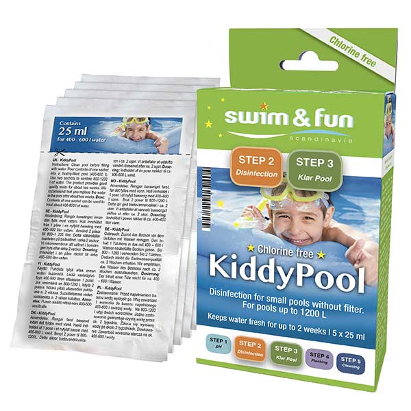 KiddyPool fertőtlenítő 5 x 25ml